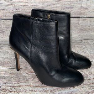 Coach Nila black leather ankle bootie sz 9.5
